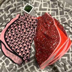 2 pair of Nike dri-fit women small shorts
